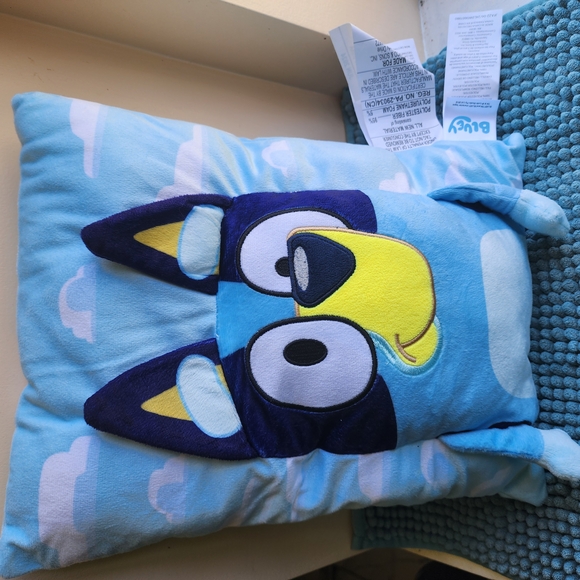 Bluey Character Pillow 11x15in - Picture 2 of 6